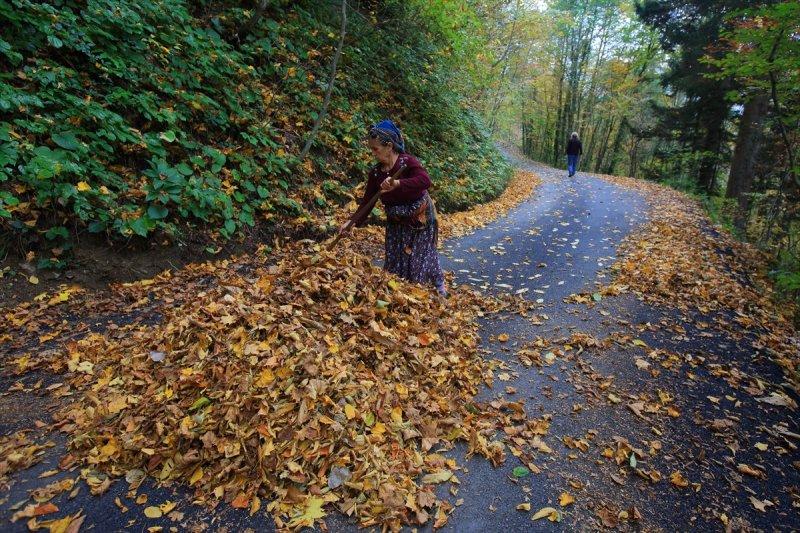 Karadenizli kadınların kış hazırlığı