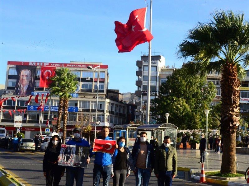 Yurt genelinde hayat saat 09.05'te 1 dakikalığına durdu 