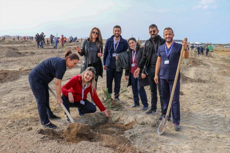 Milli Ağaçlandırma gününde yurt genelinde fidan dikimi yapıldı