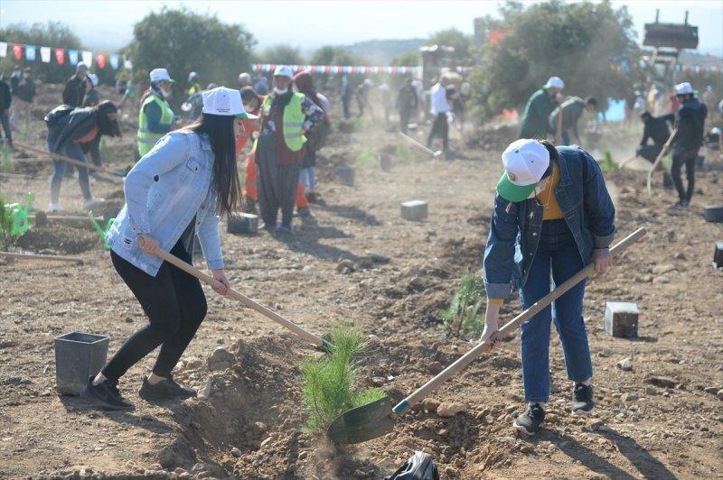 Milli Ağaçlandırma gününde yurt genelinde fidan dikimi yapıldı