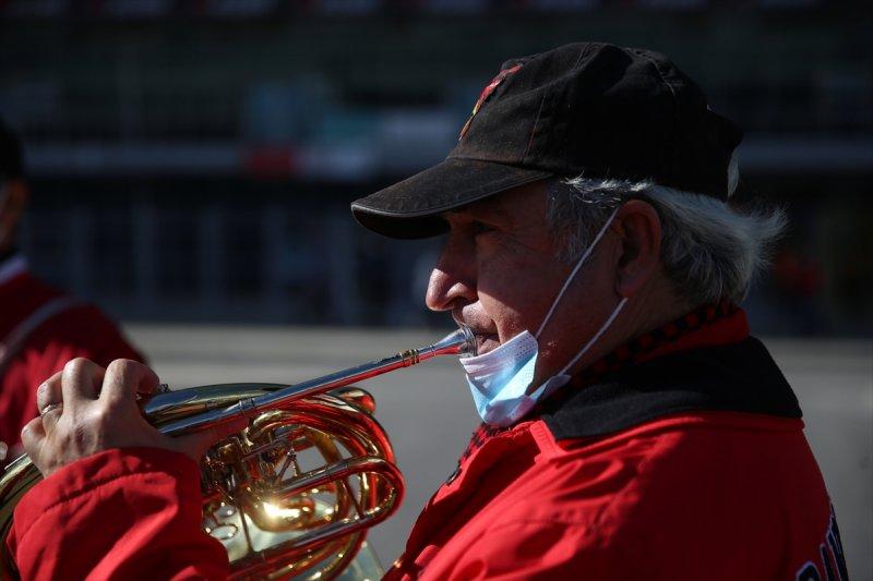 Eskişehirspor'un Bando Es-Es'i hüzünlü çalıyor