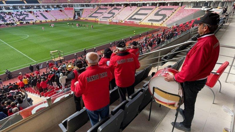 Eskişehirspor'un Bando Es-Es'i hüzünlü çalıyor