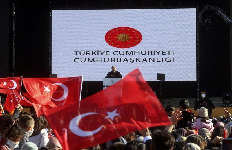 Cumhurbaşkanı Erdoğan'ın Yerel Yönetimler Gençlik Festivali’nden kareleri