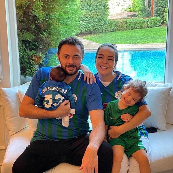 Yakın zamanda anne olan Bengü ve ailesi