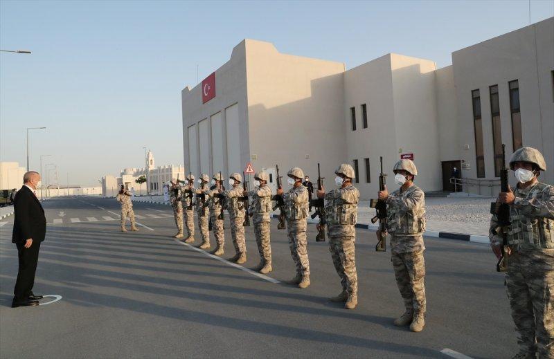 Cumhurbaşkanı Erdoğan'ın Katar ziyaretinden kareler