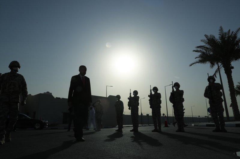 Cumhurbaşkanı Erdoğan'ın Katar ziyaretinden kareler