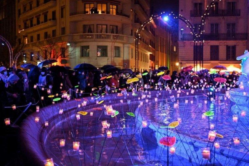 Fransa'nın geleneksel ışık festivali başladı