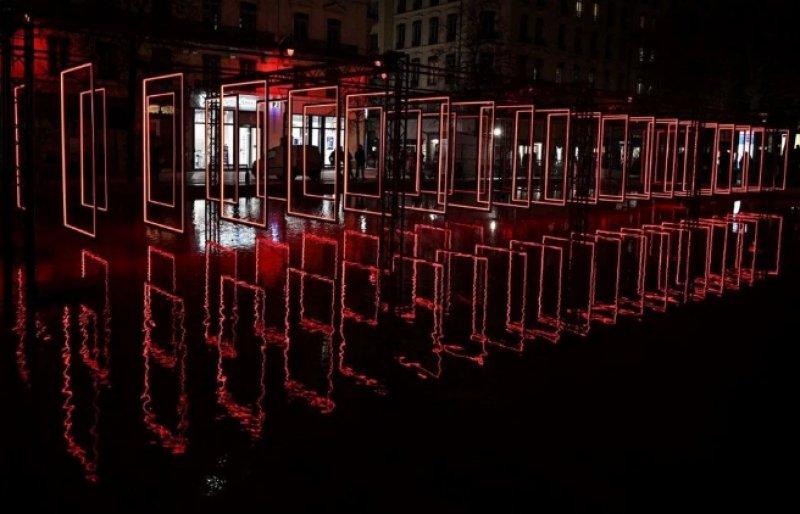 Fransa'nın geleneksel ışık festivali başladı