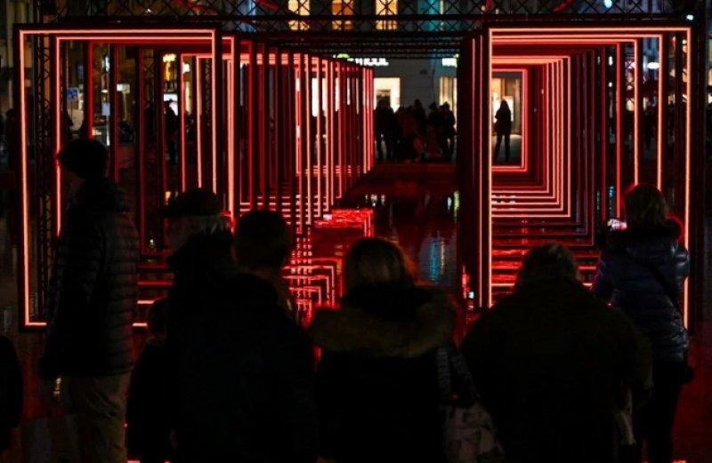 Fransa'nın geleneksel ışık festivali başladı