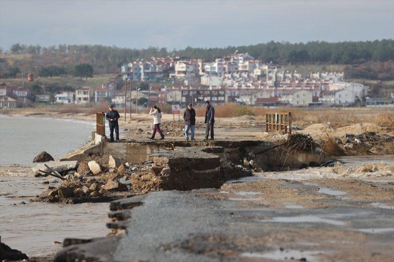 Edirne'yi vuran sel hayatı olumsuz etkiledi