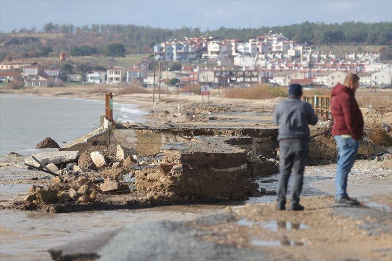 Edirne'yi vuran sel hayatı olumsuz etkiledi
