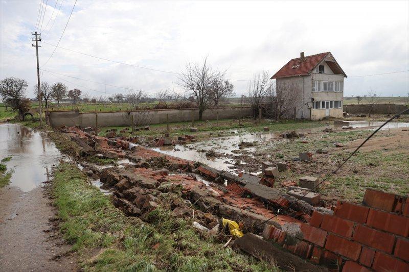 Edirne'yi vuran sel hayatı olumsuz etkiledi