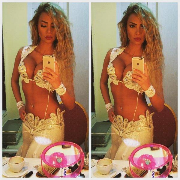 Oryantal Didem'den iddialı pozlar