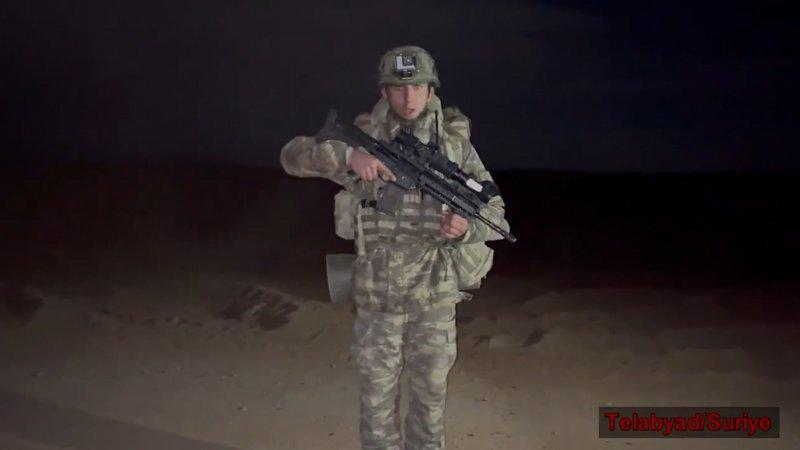 Mehmetçik'ten 2022 mesajı: Mutlu yıllar Türkiyem