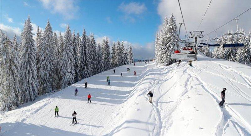 Türk vatandaşının vizesiz gidebileceği kayak merkezleri