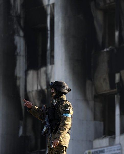 Kazakistan'da protestolardan geriye kalanlar