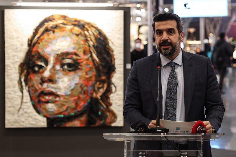 İstanbul Havalimanı'nda toplanan atıklar sanat eseri oldu