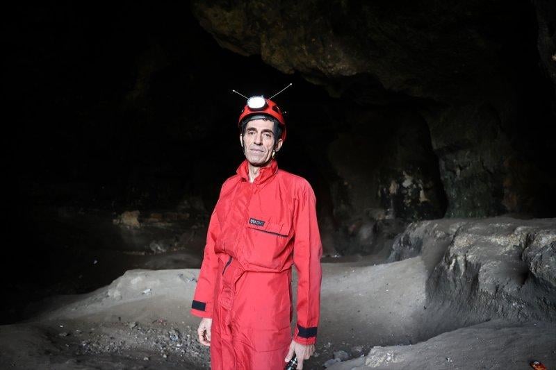 Yarımburgaz Mağarası'nda 600 bin yıllık insan izleri taşıyan galeriler bulundu