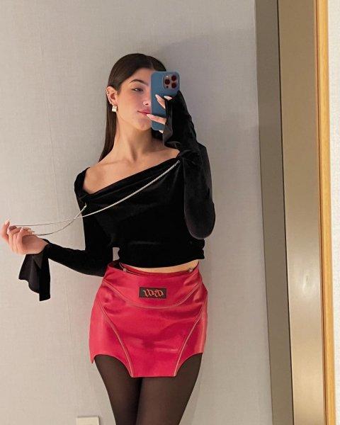 TikTok fenomeni Charli D'Amelio zirvede