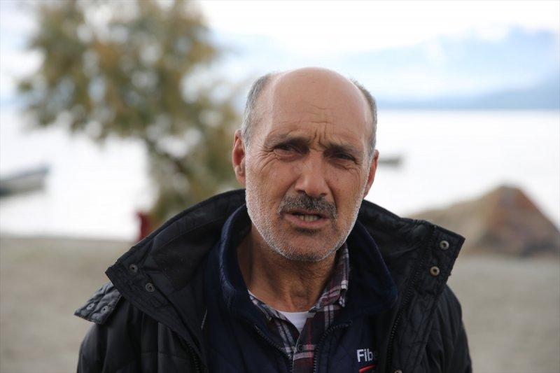 Yağışlar nedeniyle kendine gelen Bafa Gölü'nde bahar manzaraları