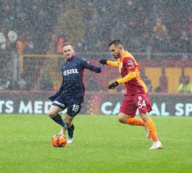 Galatasaray-Trabzonspor maçından kareler