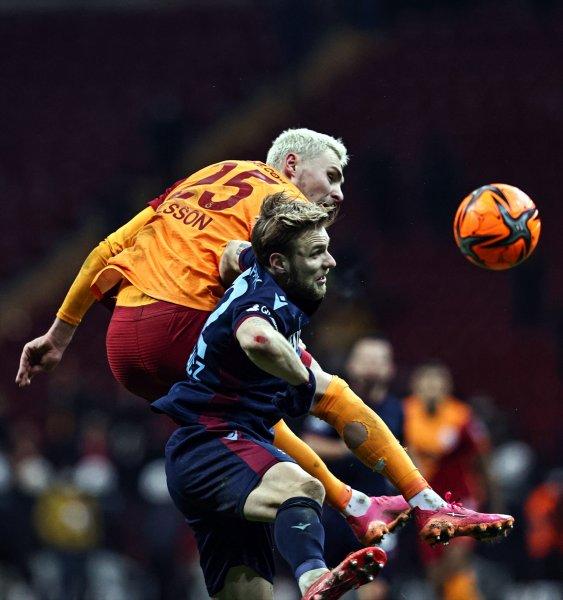 Galatasaray-Trabzonspor maçından kareler