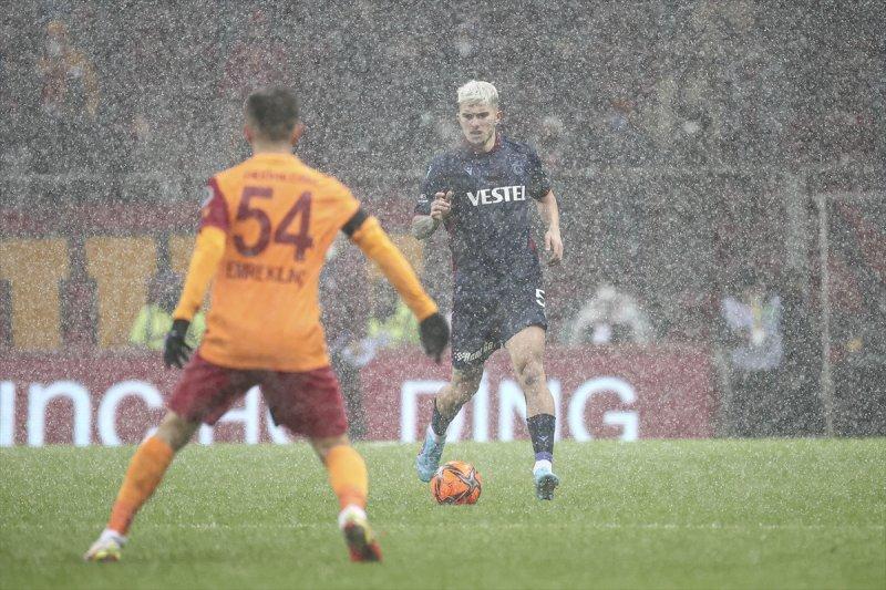 Galatasaray-Trabzonspor maçından kareler