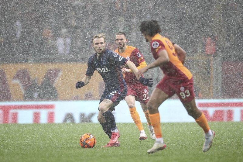 Galatasaray-Trabzonspor maçından kareler