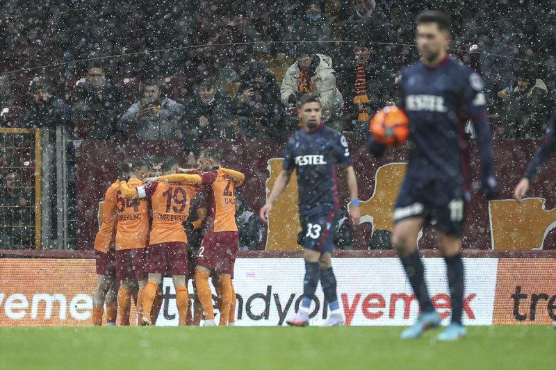 Galatasaray-Trabzonspor maçından kareler