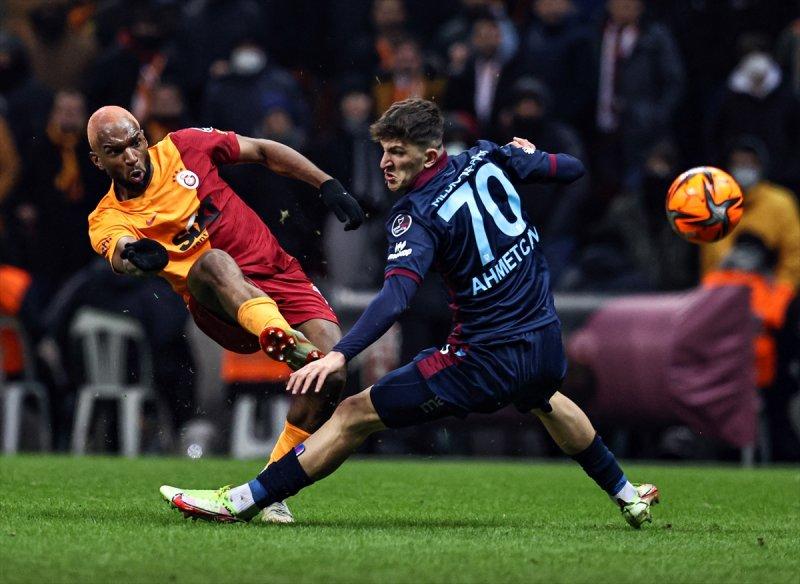 Galatasaray-Trabzonspor maçından kareler