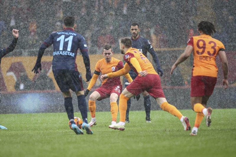 Galatasaray-Trabzonspor maçından kareler