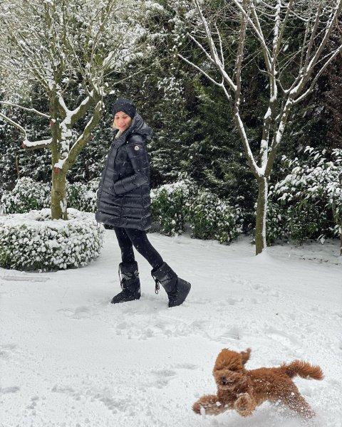 Ünlülerin kar paylaşımları