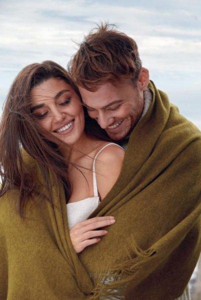 Biten Kerem Bürsin ve Hande Erçel aşkından kareler