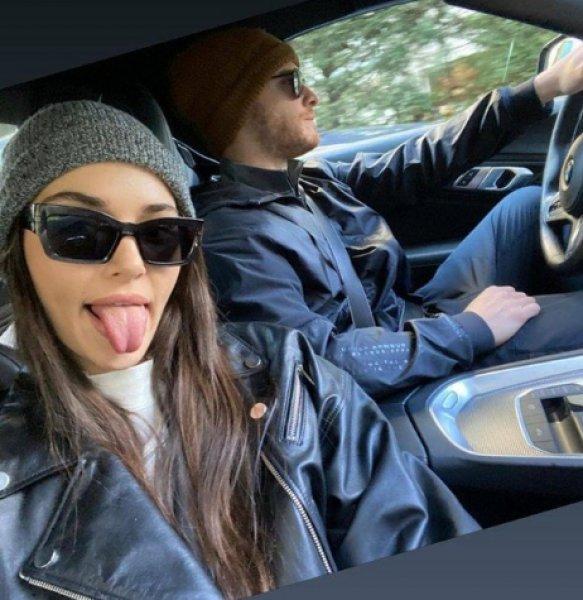 Biten Kerem Bürsin ve Hande Erçel aşkından kareler