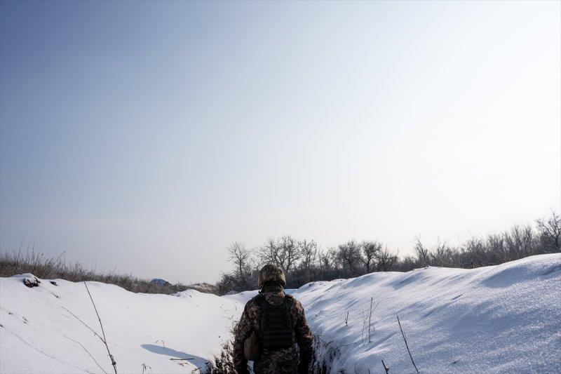 Zolote bölgesindeki Ukrayna askerleri