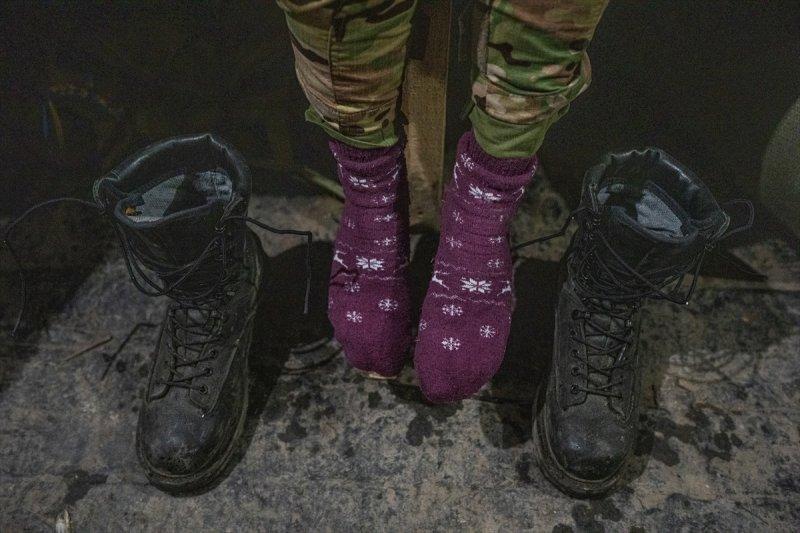 Zolote bölgesindeki Ukrayna askerleri