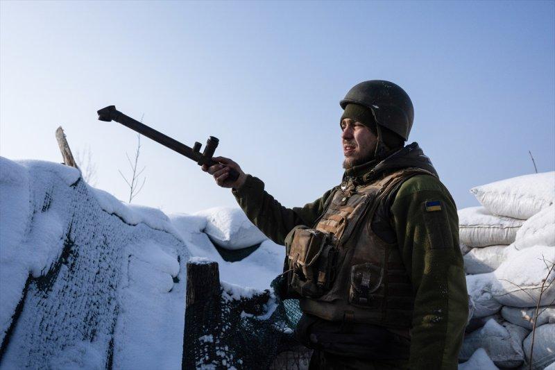 Zolote bölgesindeki Ukrayna askerleri