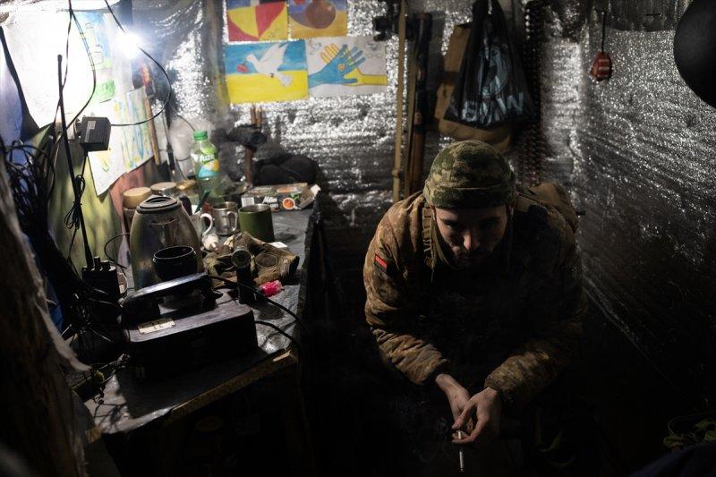 Zolote bölgesindeki Ukrayna askerleri