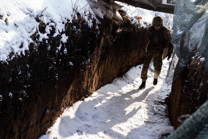 Zolote bölgesindeki Ukrayna askerleri