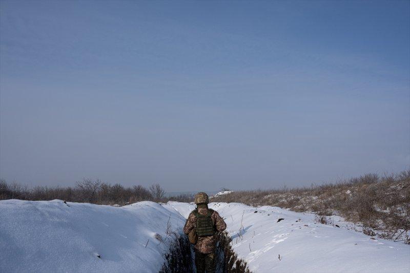 Zolote bölgesindeki Ukrayna askerleri