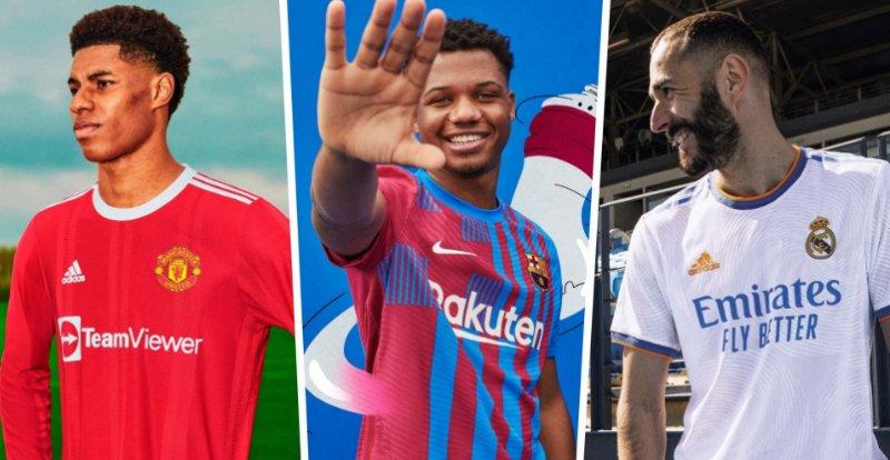 2021 yılında Avrupa'da en çok forma satan kulüpler