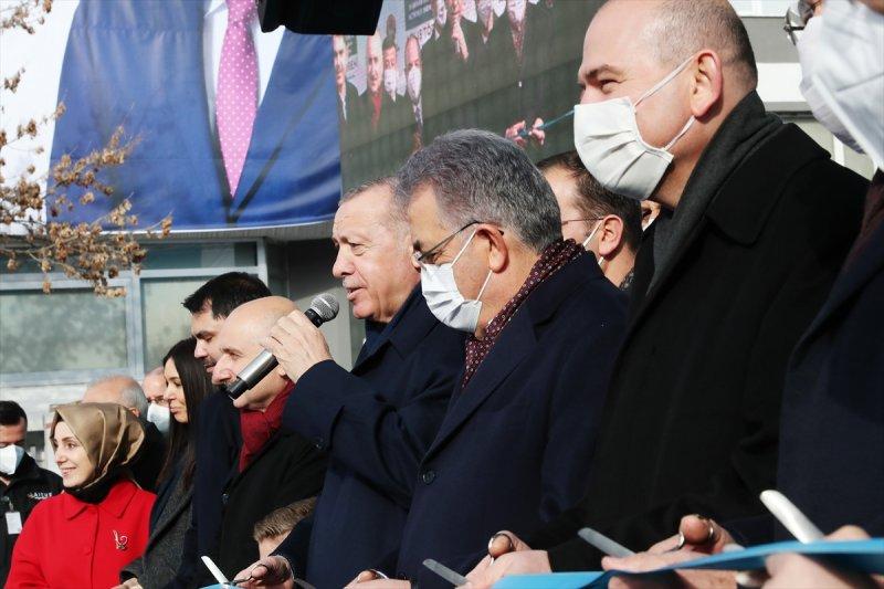 Cumhurbaşkanı Erdoğan Trabzon'da toplu açılış törenine katıldı