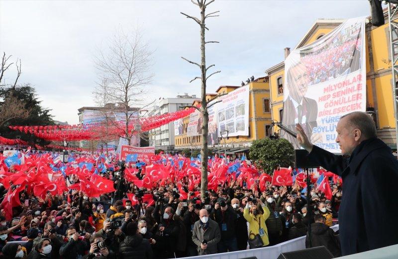 Cumhurbaşkanı Erdoğan Trabzon'da toplu açılış törenine katıldı
