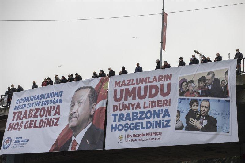 Cumhurbaşkanı Erdoğan Trabzon'da toplu açılış törenine katıldı