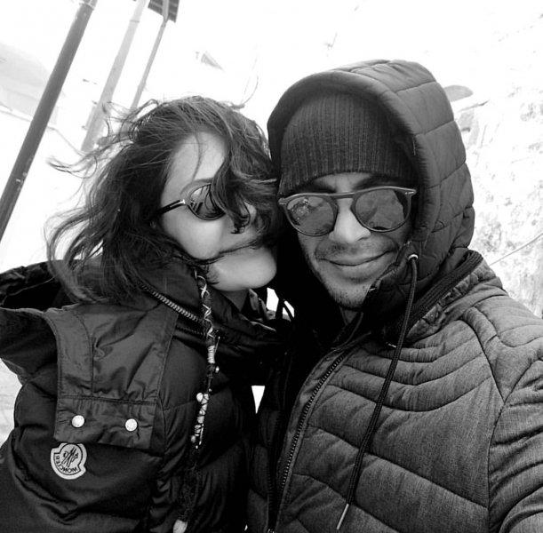 Berk Oktay ve Yıldız Çağrı Atiksoy'un birliktelik pozları