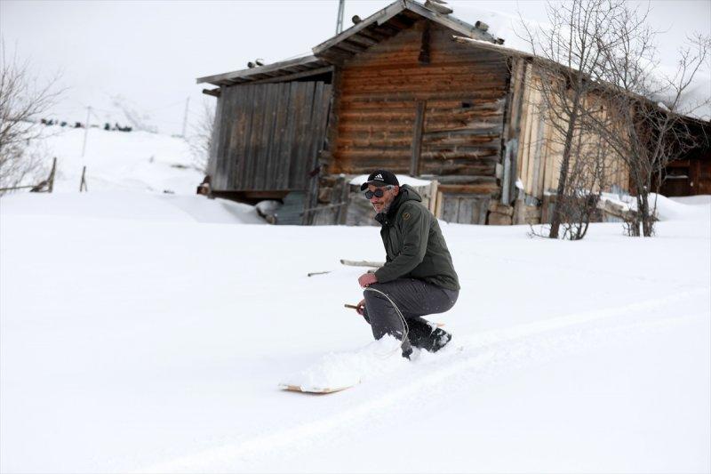 Rize'de lazboard ile kayak keyfi
