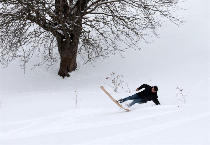 Rize'de lazboard ile kayak keyfi