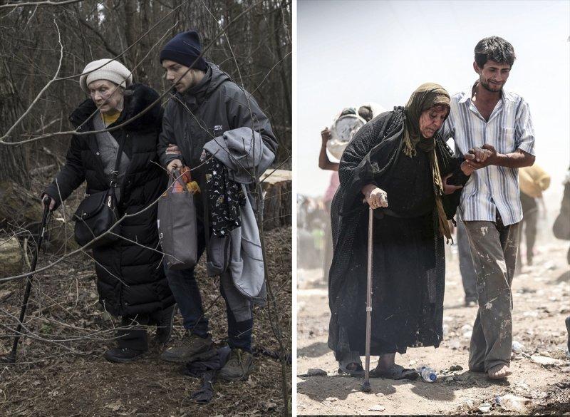 Ukrayna-Rusya savaşında kadraja giren manzaralar değişmedi