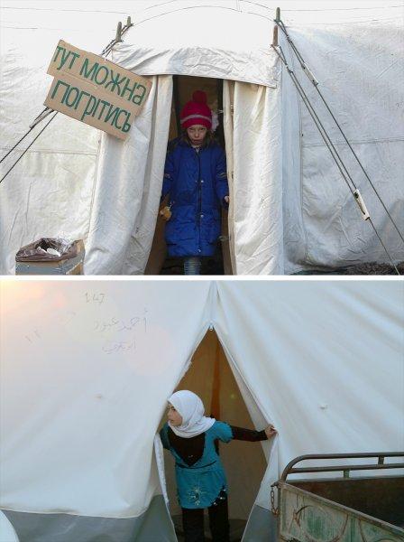 Ukrayna-Rusya savaşında kadraja giren manzaralar değişmedi