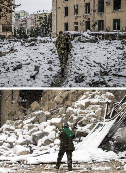 Ukrayna-Rusya savaşında kadraja giren manzaralar değişmedi